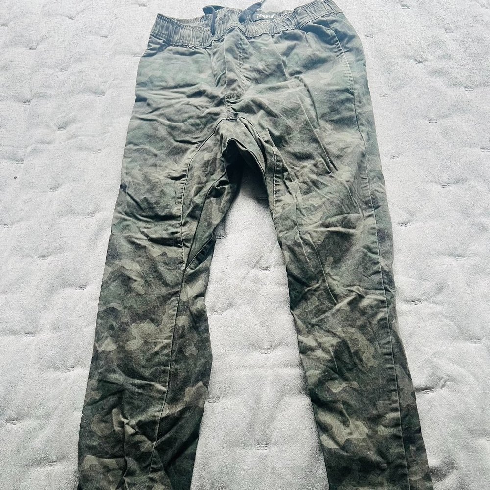 camouflage cargo pants